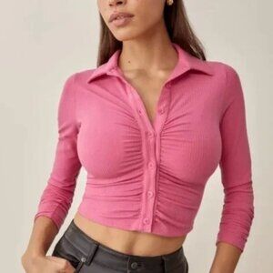 Pink Reformation Top